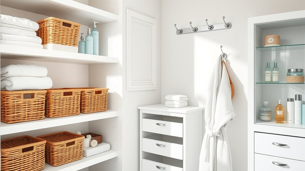 bathroom organization solutions