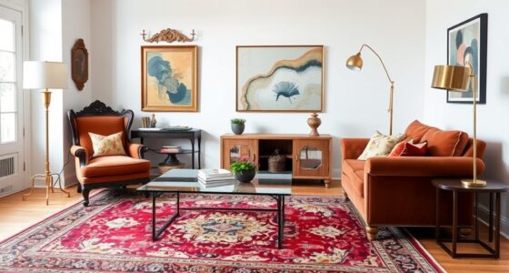 blending contemporary and vintage