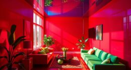 bold color interior design