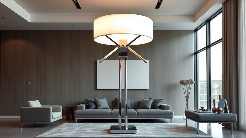 bold modern interior lighting