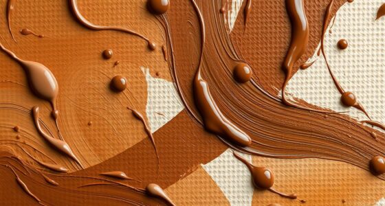 brown paints for neutral drama