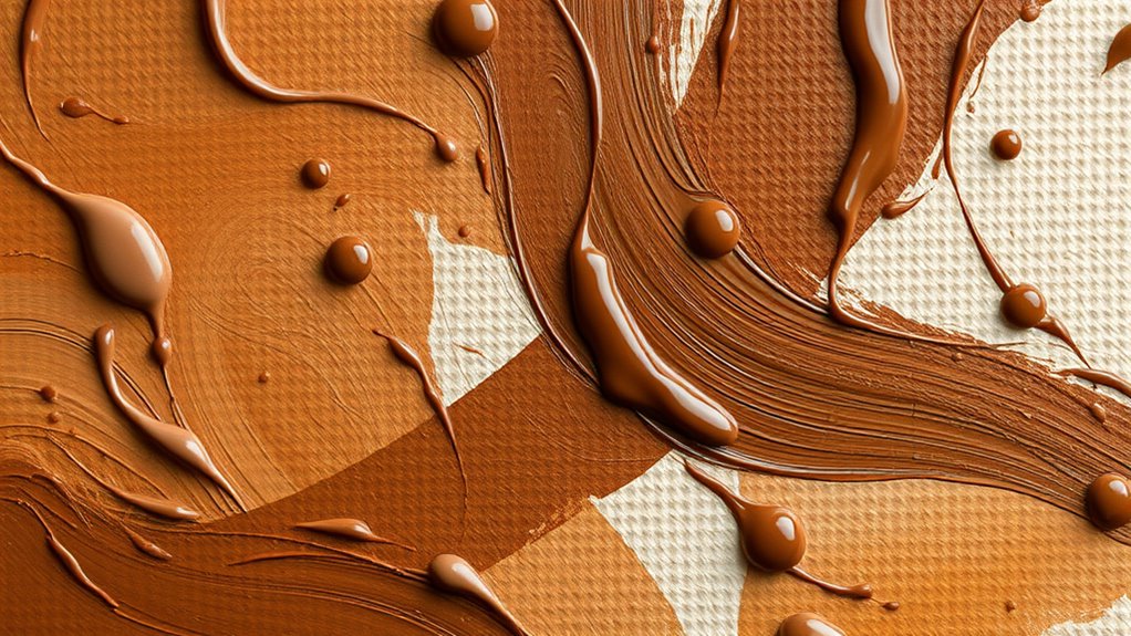 brown paints for neutral drama