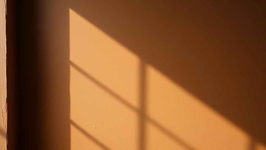 brown walls create sophisticated depth