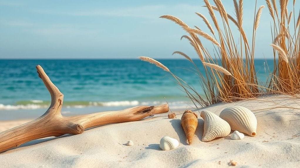 coastal decor creates serenity