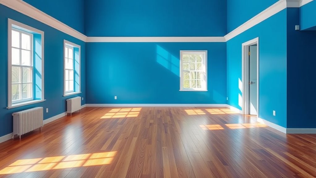 color intensity affects space perception