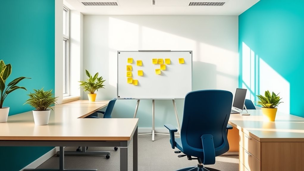 colors influence work productivity