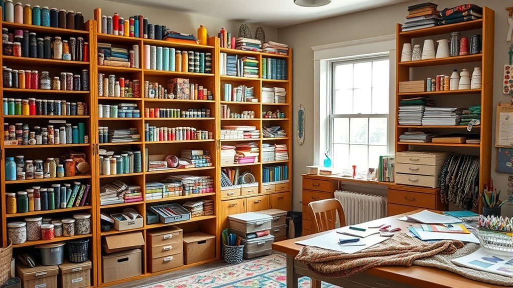 craft supplies organization tips