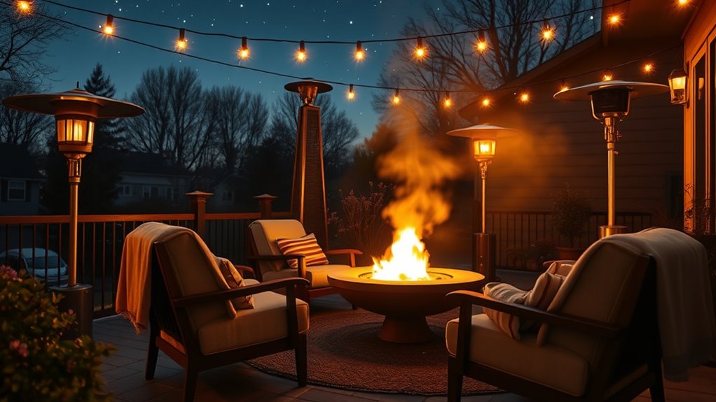 create cozy outdoor retreat