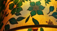 custom patterned lampshades