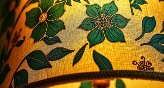 custom patterned lampshades