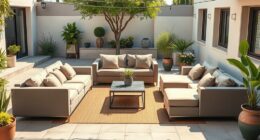 customizable outdoor seating
