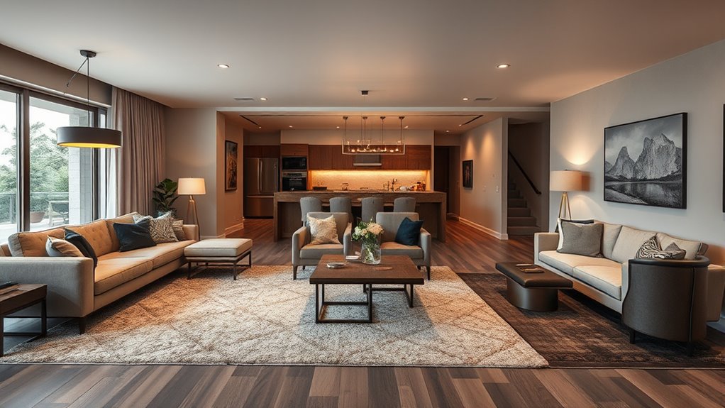 define zones with rugs