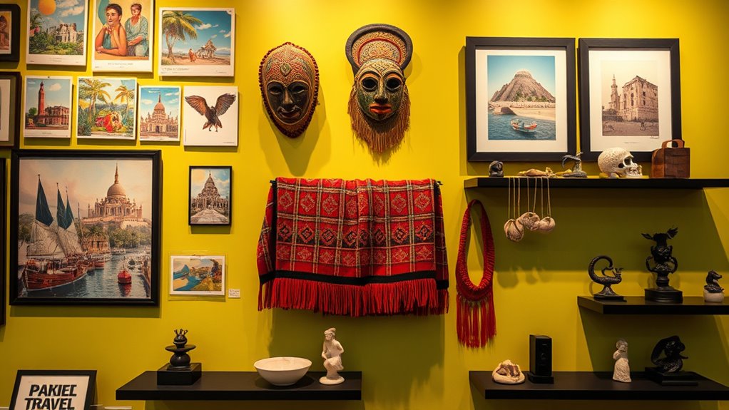 display travel memories artfully