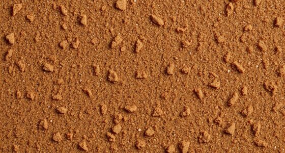 earthy pinkish brown tones