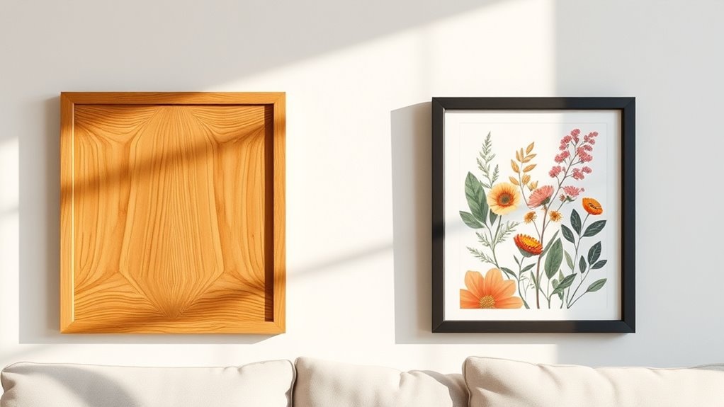 eco friendly metal wood frames