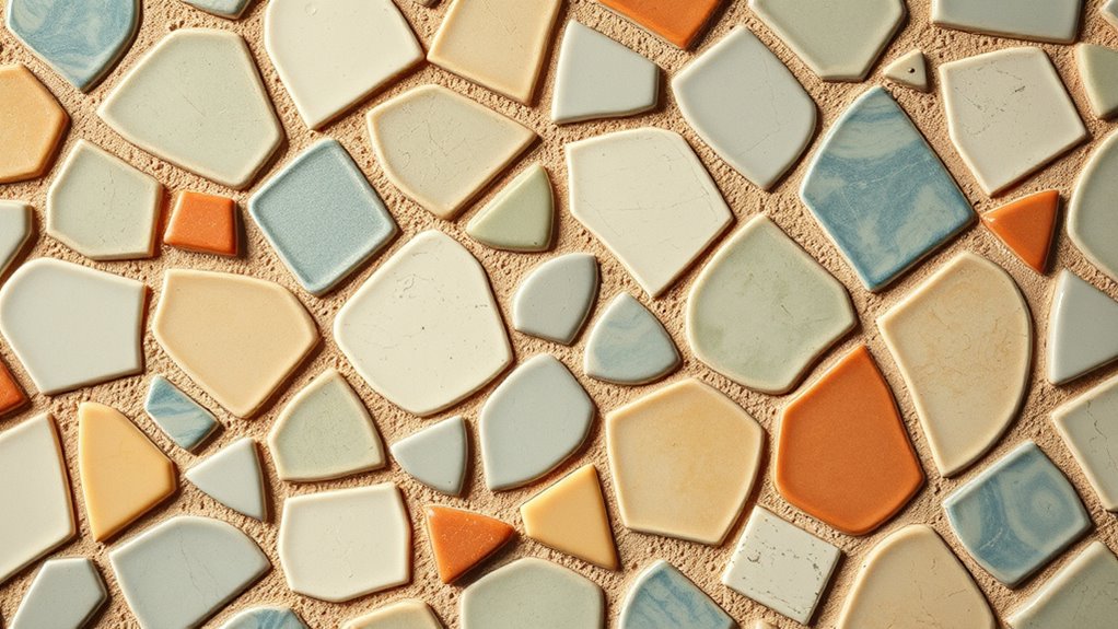 embrace unique tile imperfections