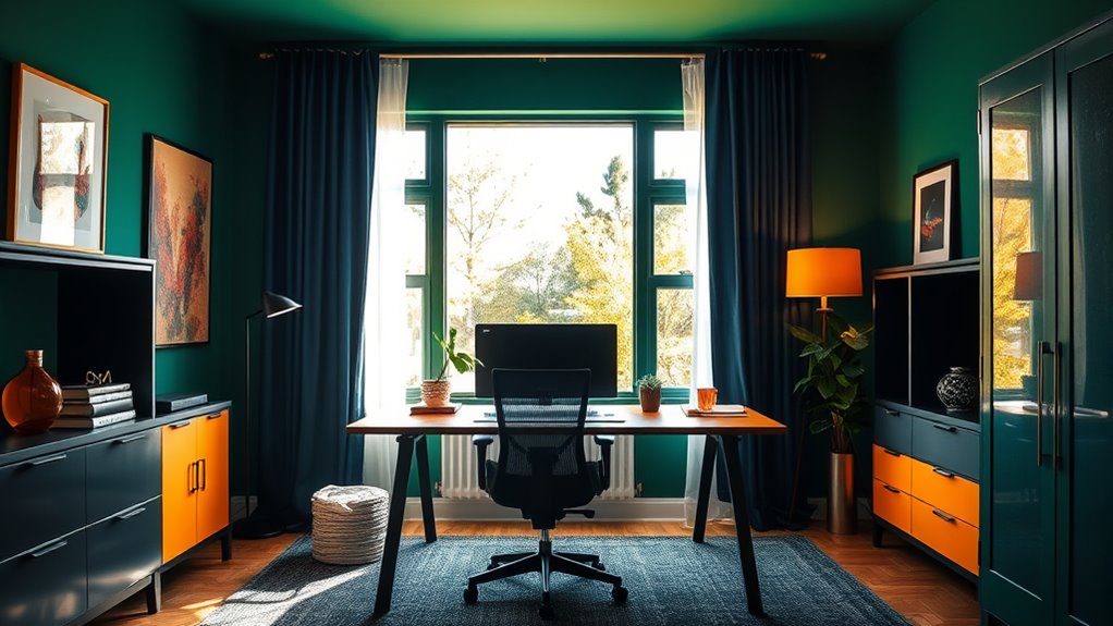 energizing color and lighting