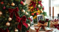 festive bow decorating ideas