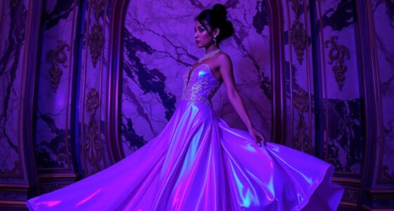 futuristic glam meets history