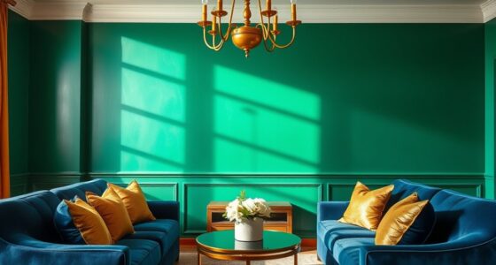 jewel tones bold walls