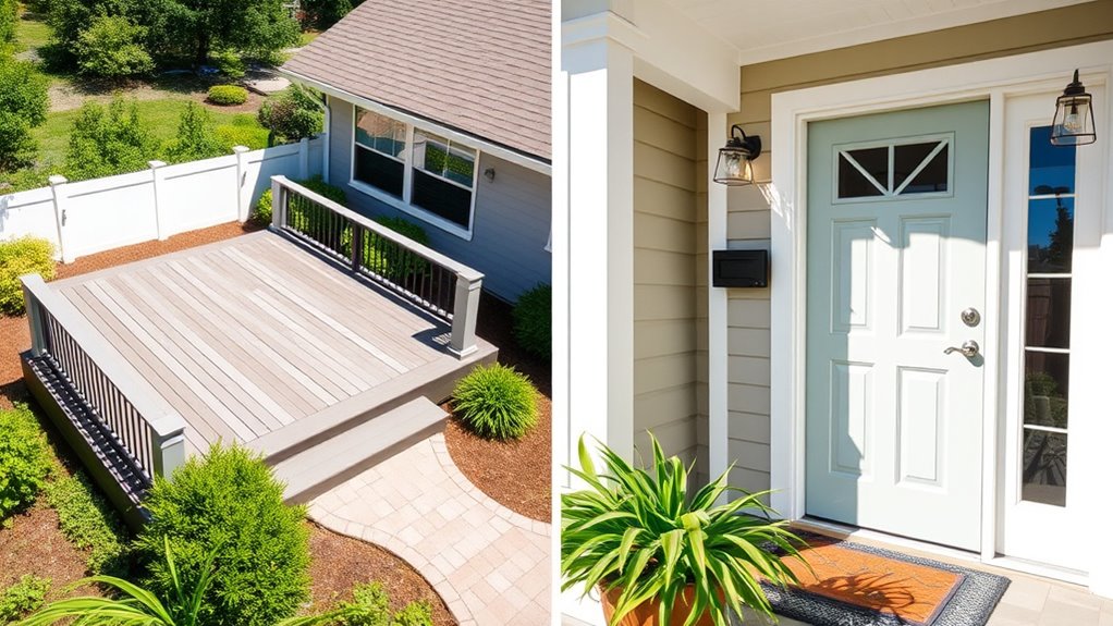 kitchen and bathroom upgrades