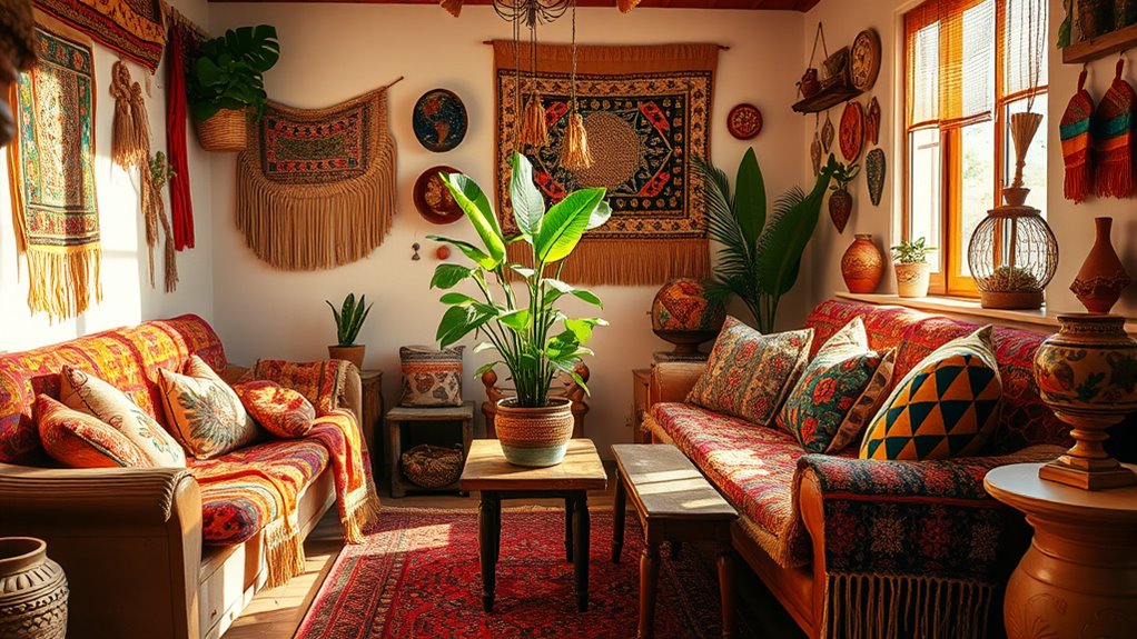 layered textiles and global influences