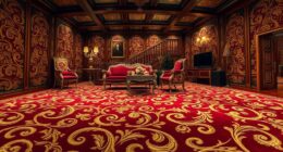 luxurious wall to wall carpets