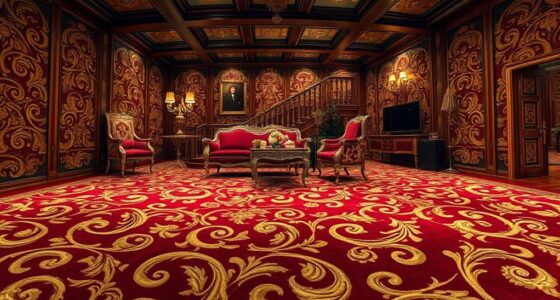 luxurious wall to wall carpets