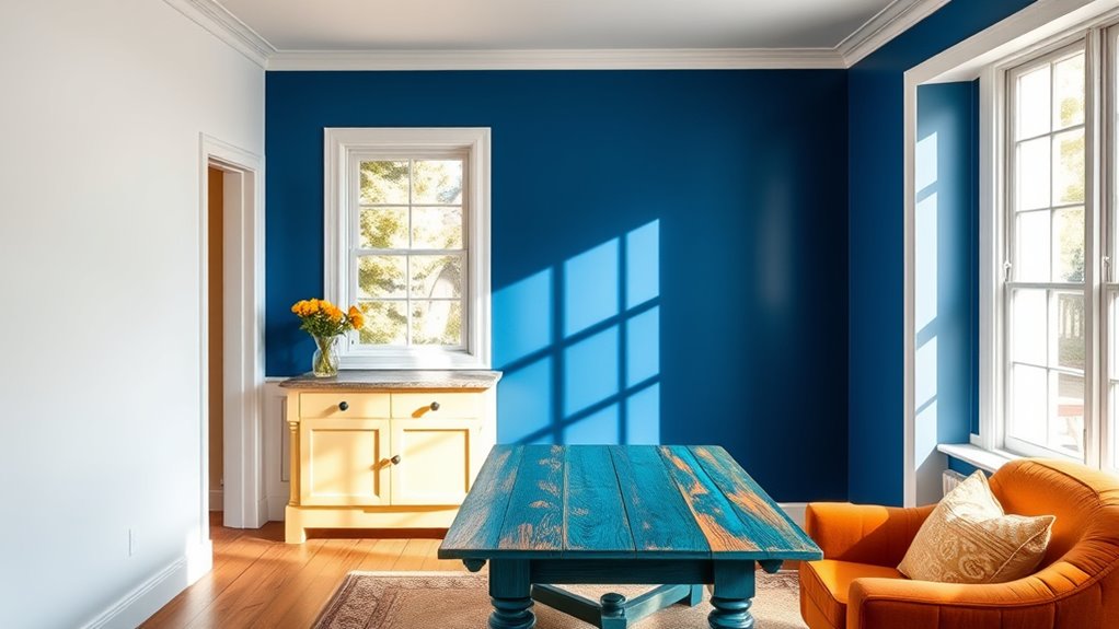 masterful painting and color choice