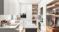 maximizing small kitchen space