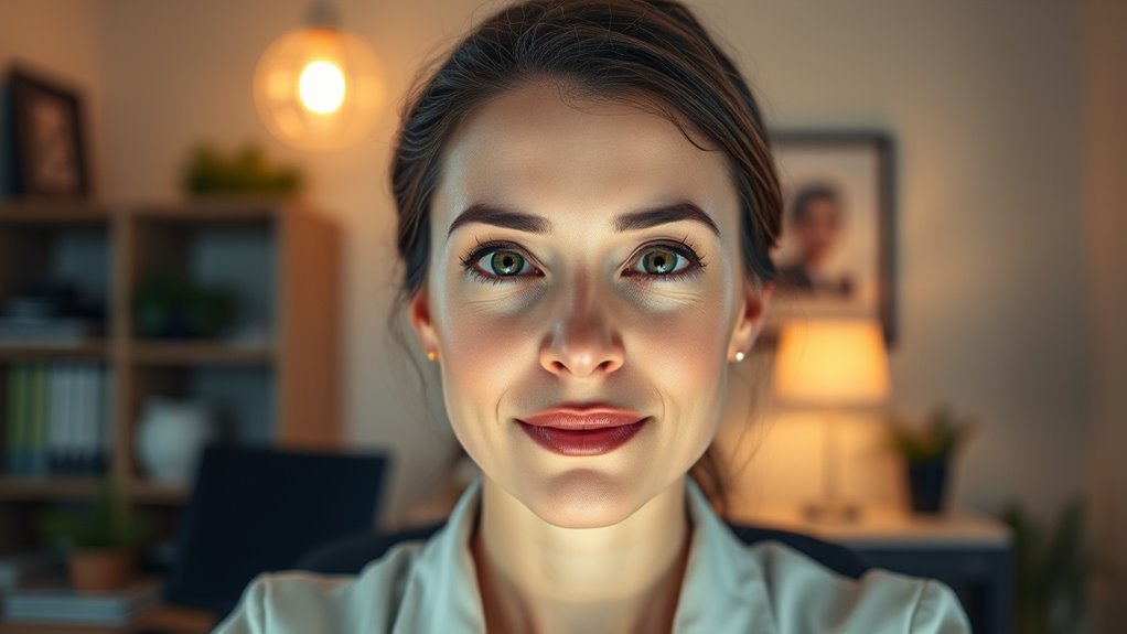 optimal lighting for videoconferencing