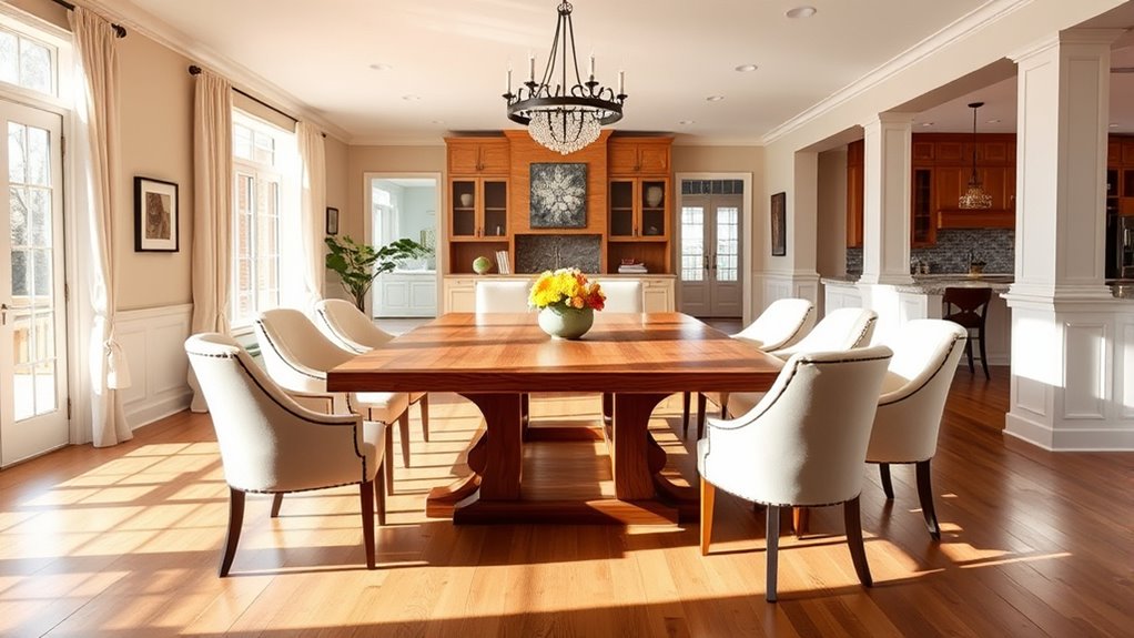 optimize dining space layout