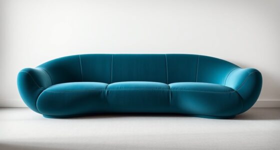 organic curves in furniture