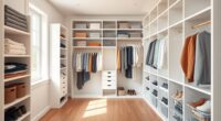 organized bedroom closet transformation
