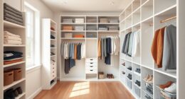 organized bedroom closet transformation