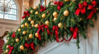 oversized garland for impact