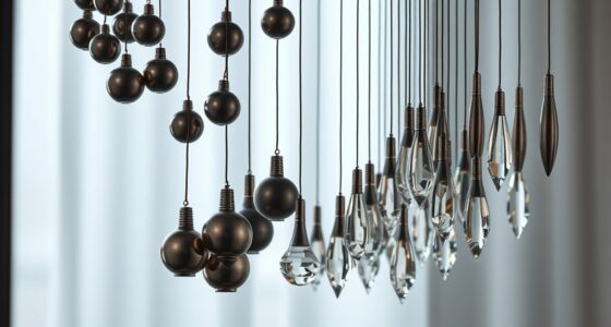 pendant cluster and line design