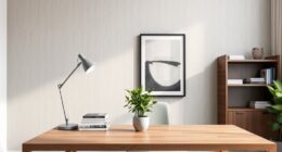 professional zoom background decor