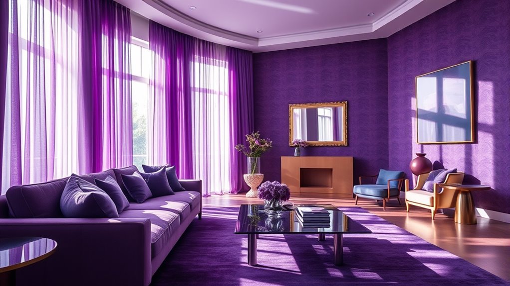 purple regal mystical timeless versatile