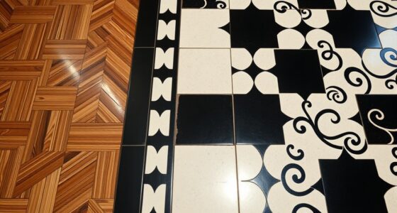 retro vintage flooring designs