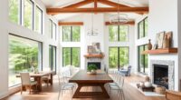 rustic contemporary farmhouse design
