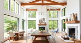 rustic contemporary farmhouse design