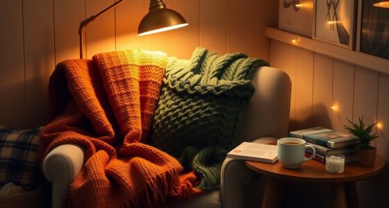 seasonal textiles and lighting