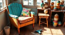 secondhand furniture makeover