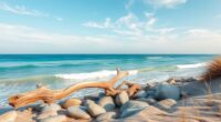 serene coastal blue palette
