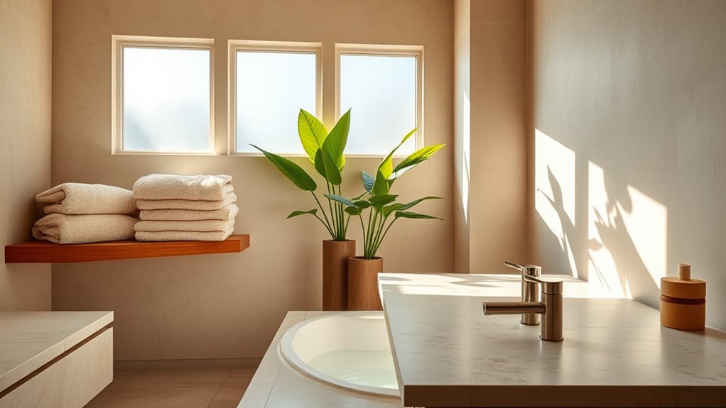 serene neutral organic decor