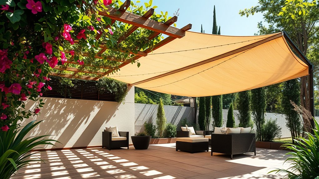 shade solutions with plants