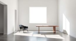 simple geometric lighting design