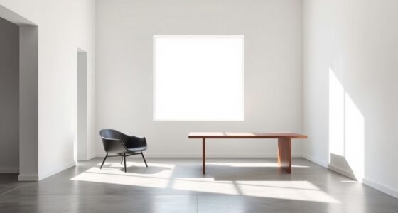 simple geometric lighting design