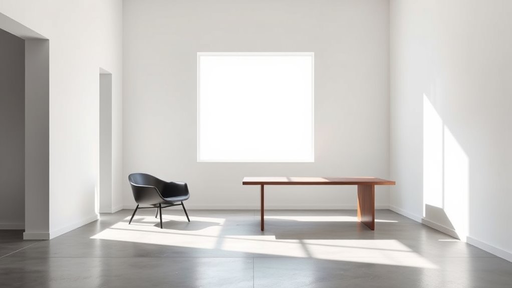 simple geometric lighting design